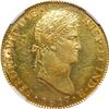 Image 1 : GUATEMALA, Guatemala City, gold bust 4 escudos, Ferdinand VII, 1817 M, rare, NGC AU 58 (Richard Stua