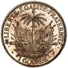 Image 2 : HAITI, struck at the Paris Mint, proof 1 gourde, 1881, very rare, PCGS PR66, finest and only example