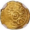 Image 2 : ITALIAN STATES, Kingdom of Sicily, Messina or Palermo, gold 1 tari d'oro, Roger II (1105-1154), NGC 