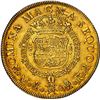 Image 2 : MEXICO, Mexico City, gold bust 8 escudos, Ferdinand VI, 1748 MF, A/E in NOMINA, NGC AU details / rev