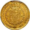 Image 2 : MEXICO, Mexico City, gold bust 2 escudos, Charles III, 1776 FM, PCGS AU50, "top pop."