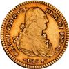 Image 1 : MEXICO, Mexico City, gold bust 2 escudos, Charles IV, 1801 FT, PCGS XF40, finest and only example in