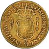 Image 2 : MEXICO, Mexico City, gold bust 1 escudo, Philip V, 1746/5 MF, PCGS XF45, finest and only example in 