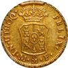Image 2 : MEXICO, Mexico City, gold bust 1 escudo, Charles III ("rat nose" bust), 1768 MF, rare, PCGS XF45, fi
