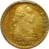 Image 1 : MEXICO, Mexico City, gold bust 1 escudo, Charles III, 1773 FM/MF, rare, PCGS AU58, finest and only e