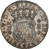 Image 2 : MEXICO, Mexico City, pillar 8 reales, Philip V, 1733 MF, small crown, rare, NGC AU 50.