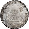 Image 1 : MEXICO, Mexico City, pillar 8 reales, Philip V, 1738/7 MF.