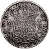 Image 2 : MEXICO, Mexico City, pillar 8 reales, Philip V, 1743 MF.