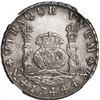 Image 1 : MEXICO, Mexico City, pillar 8 reales, Philip V, 1744 MF, NGC AU 58.