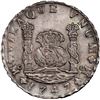 Image 1 : MEXICO, Mexico City, pillar 8 reales, Philip V, 1747 MF, PCGS MS61.