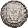 Image 1 : MEXICO, Mexico City, pillar 8 reales, Ferdinand VI, 1753 MF.