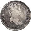 Image 1 : MEXICO, Zacatecas, bust 8 reales, Ferdinand VII, 1821/81 RG, NGC VF 25.