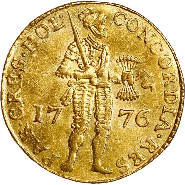 NETHERLANDS (United), Holland, gold ducat, 1776.