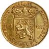 Image 2 : NETHERLANDS (United), Utrecht, gold 14 gulden (golden rider), 1761.