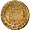Image 2 : PERU, Lima, gold bust 8 escudos, Ferdinand VII transitional ("imaginary" bust), 1810 JP, PCGS AU55.
