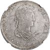 Image 1 : PERU, Lima, bust 4 reales, Ferdinand VII, 1817 JP, NGC AU 50.