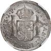 Image 2 : PERU, Lima, bust 2 reales, Ferdinand VII, 1820 JP, NGC MS 64.