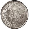 Image 2 : PERU, Lima, 8 reales, 1834 MM, PCGS MS64.