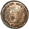 Image 2 : PERU, Lima, "3 reales"-sized proclamation medal, 1821, Independence / San Martín, PCGS MS63.