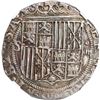 Image 1 : SPAIN, Seville, 4 reales, Ferdinand-Isabel, assayer Gothic D on reverse, mintmark S to left of shiel