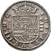 Image 1 : SPAIN, Segovia, milled 8 reales, Philip III, 1614 AR, NGC AU details / scratches, ex-Huntington.