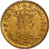 Image 2 : SPAIN, Madrid, gold bust ½ escudo, Ferdinand VI, 1749 JB, NGC AU 53, ex-Eliasberg.