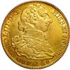 Image 1 : SPAIN, Madrid, gold bust 4 escudos, Charles III, 1786 DV.
