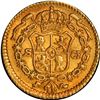 Image 2 : SPAIN, Seville, gold bust ½ escudo, Charles III, 1779 CF, PCGS AU53.