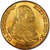 Image 1 : SPAIN, Madrid, gold bust 2 escudos, Charles IV, 1799 MF, PCGS MS63, finest known in PCGS census.