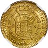 Image 2 : SPAIN, Madrid, gold bust 2 escudos, Charles IV, 1800/799 M, NGC AU 58.