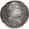 Image 1 : SPAIN, Cádiz, bust 8 reales, Ferdinand VII, 1814 CJ, NGC XF 45.