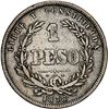 Image 2 : URUGUAY, struck in Paris, 1 peso, 1878-A, "peso naufragio," rare, NGC XF details / cleaned.