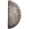 Image 1 : WEST INDIES, half cut of a Guatemala City, Guatemala, pillar 8 reales, Ferdinand VI or Charles III, 