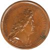Image 1 : FRANCE, bronze medal, Louis XIV, dated 1677, Victory over the Dutch Fleet at the Island of Tobago, P