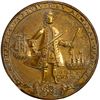 Image 1 : GREAT BRITAIN, copper alloy Admiral Vernon medal, 1739, Vernon and Fort Chagre / Porto Bello.