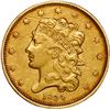 Image 1 : UNITED STATES, Philadelphia mint, gold $5 Classic Head Liberty "half eagle," 1834, plain 4.