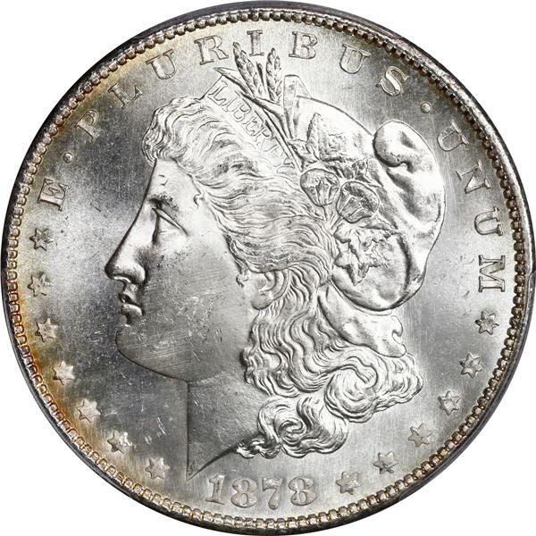 UNITED STATES, San Francisco mint, Morgan dollar, 1878-S, PCGS MS65, ex-Busto.