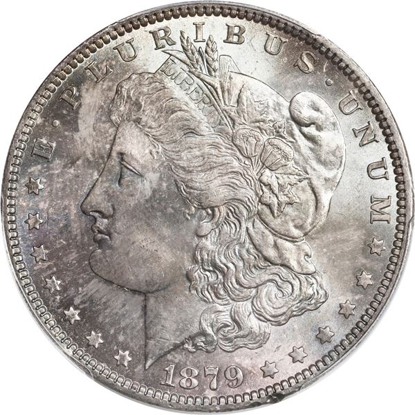 UNITED STATES, Philadelphia mint, Morgan dollar, 1879, PCGS MS66, ex-Busto.