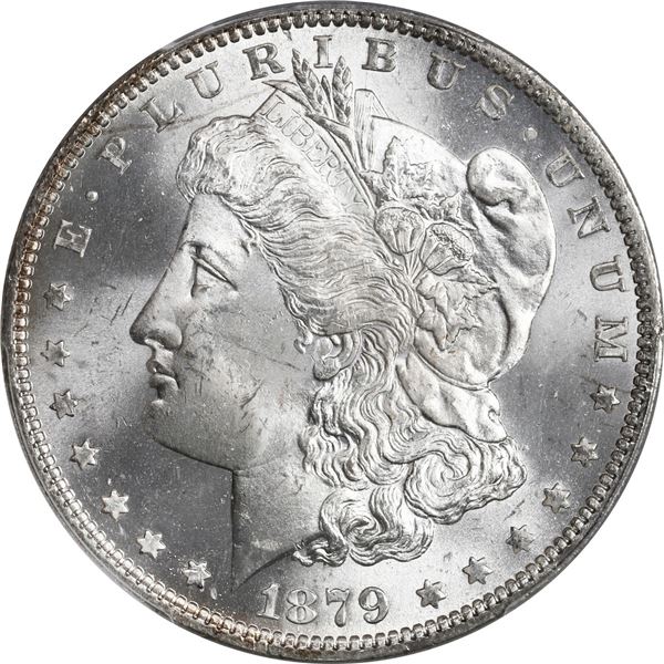 UNITED STATES, New Orleans mint, Morgan dollar, 1879-O, PCGS MS65, ex-Busto.