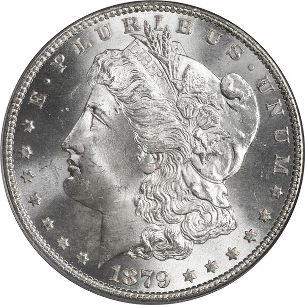 UNITED STATES, San Francisco mint, Morgan dollar, 1879-S, PCGS MS65, ex-Busto.