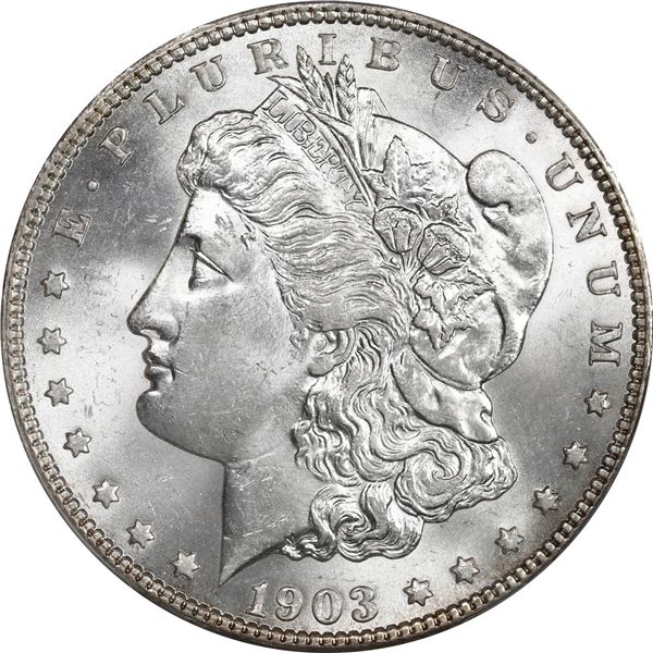 UNITED STATES, New Orleans mint, Morgan dollar, 1903-O, PCGS MS64, ex-Busto.