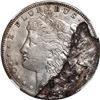 Image 1 : UNITED STATES, San Francisco mint, Morgan dollar, 1921-S, obverse lamination error, NGC Mint Error A