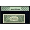 Image 2 : UNITED STATES, Washington, D.C., $1 Federal Reserve Note, series 1999, serial E08088008E, Withrow-Su