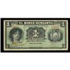 Image 1 : BOLIVIA, Oruro, Banco Mercantil, 1 boliviano, 1-7-1906, serial 95607.