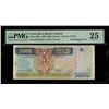 Image 1 : COSTA RICA, San José, Banco Central, 5000 colones, 27-3-1996, series B, serial B05232382, watermark 