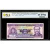 Image 1 : HONDURAS, Banco Central, 2 lempiras, 23-9-1976, serial A0000224, PCGS Banknote Gem UNC 65 PPQ.