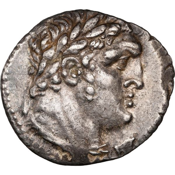 ANCIENT GREEK, Phoenicia, Tyre, AR shekel, 126/5 BC to ca. 65/6 AD, dated Civic Year 65 (62/1 BC), N
