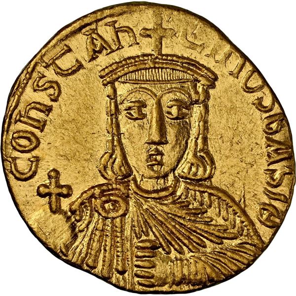 BYZANTINE EMPIRE, Constantinople mint, AV solidus, Constantine VI and Irene (787-797 AD), struck 792