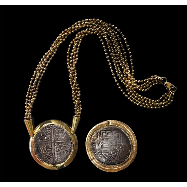 BOLIVIA, Potosí, cob 8 reales, Philip III, assayer M (pre-dated type), quadrants of cross transposed