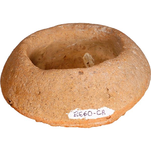 Earthenware olive jar neck, ex-"Dry Tortugas Wreck" (ca. 1622).